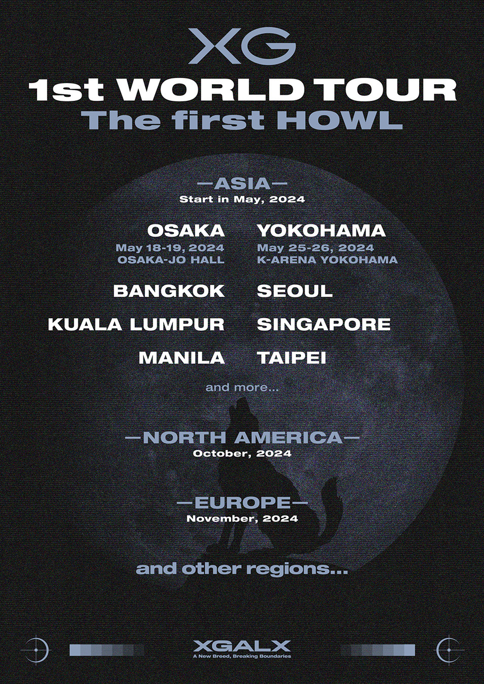 XG 1st WORLD TOUR “The first HOWL” Landing at Yokohama