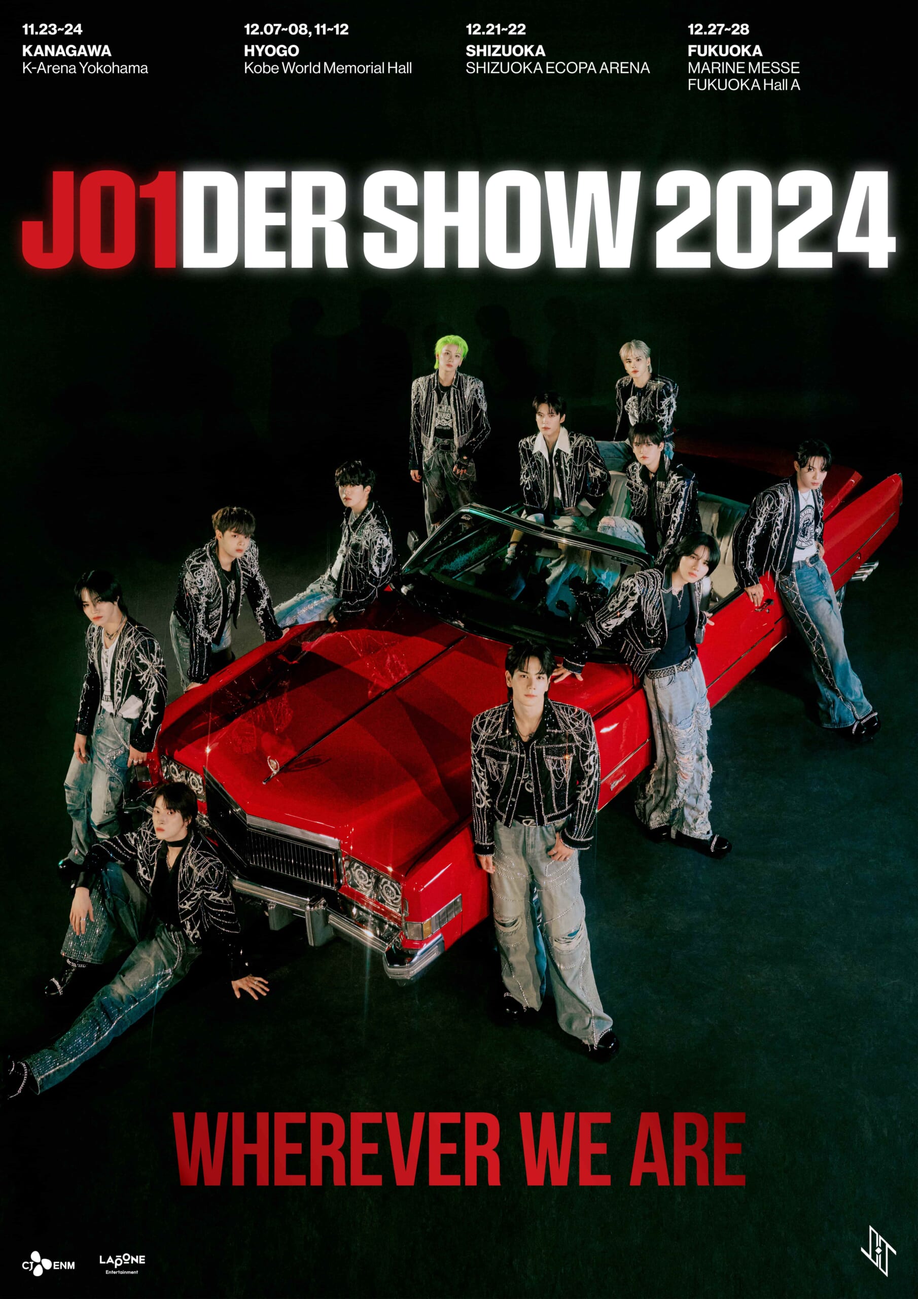 JO1DER SHOW 2024 ‘WHEREVER WE ARE’