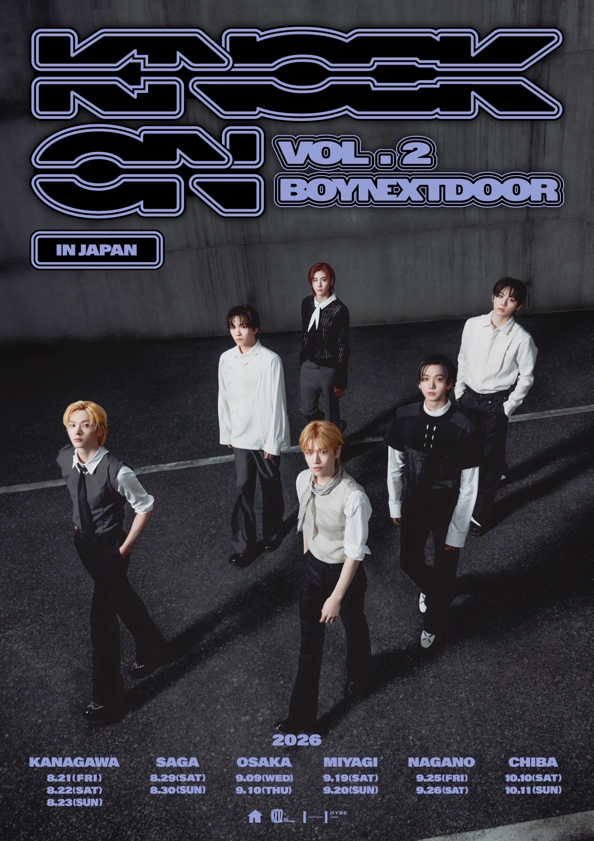 BOYNEXTDOOR TOUR ‘KNOCK ON Vol.2’ IN JAPAN