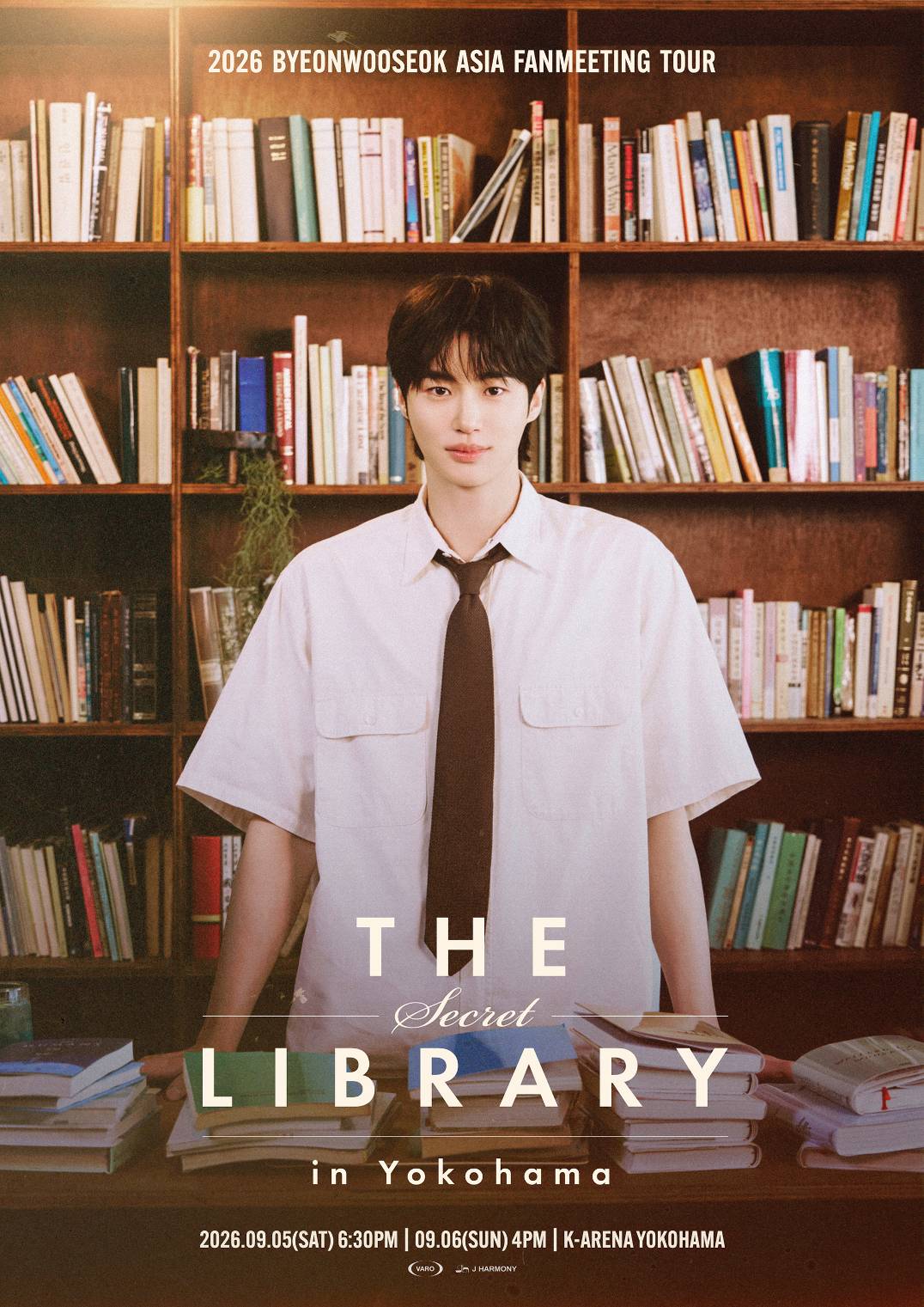 2026 ByeonWooSeok Asia Fanmeeting Tour in Yokohama 〈The Secret Library〉
